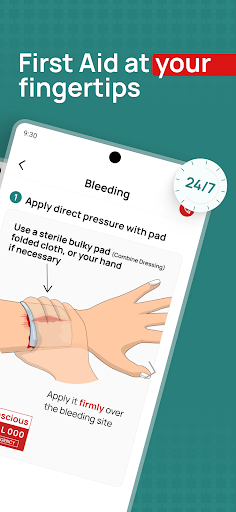 Screenshot of iFirstAid