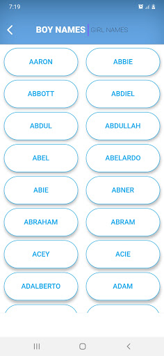 Baby Names (Pro) Screen 3