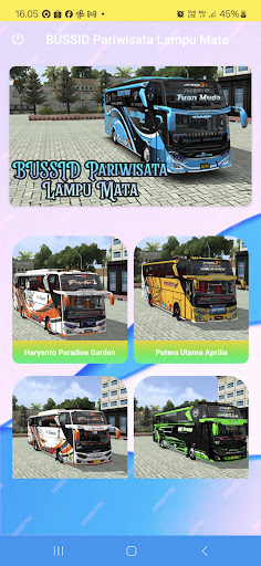 BUSSID Pariwisata Lampu Mata