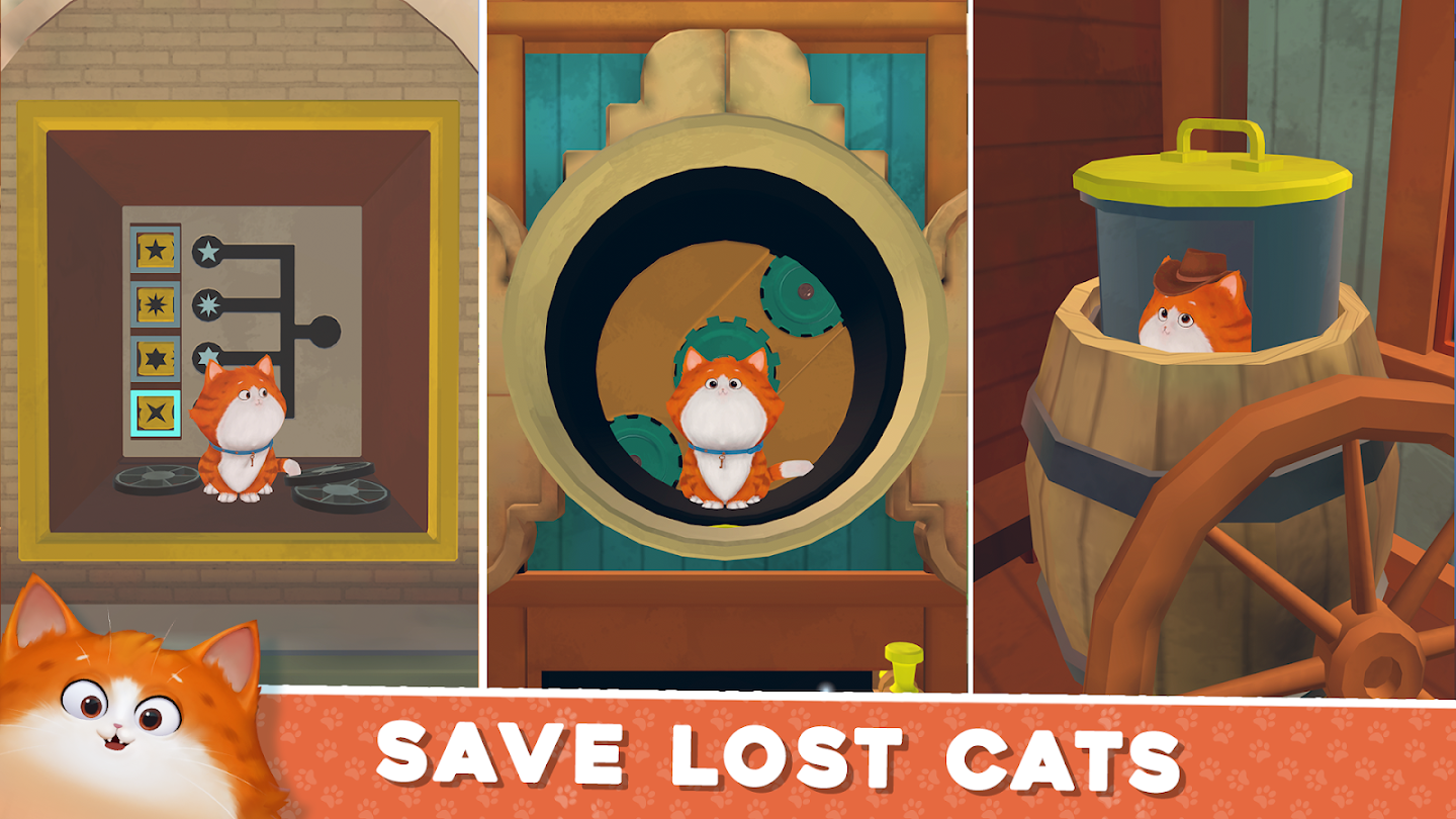 Cats in Time - Relaxing Puzzle Game