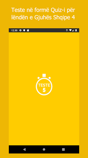 Android application Gjuha shqipe 5 - Mëso, përgjig screenshort