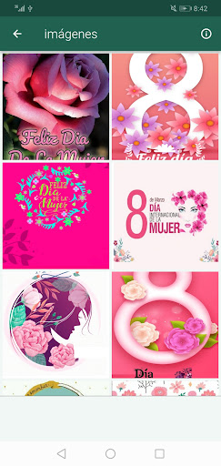 feliz dia de la mujer Screen 2