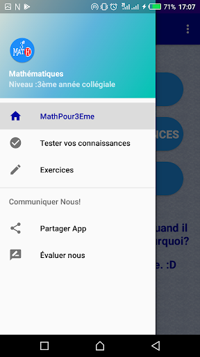 Math 3 ème année collégiale Screen 3
