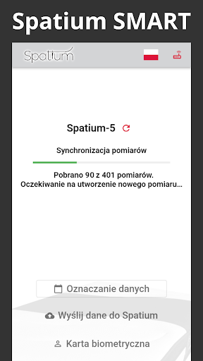 Spatium SMART App Screen 2