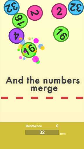 TamaMerge 2048 merge balls  number puzzle game