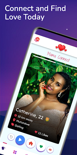Android application Mama Connect Zambia Dating App screenshort
