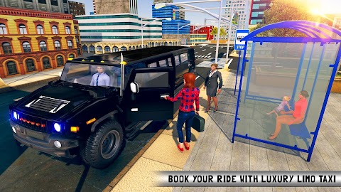 高級リムジンタクシードライバー：都市リムジンゲームのおすすめ画像1