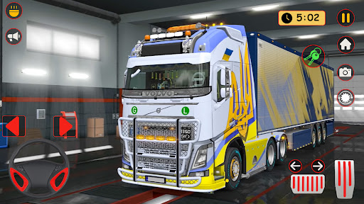 Android application Transport Truck Trailer Games screenshort