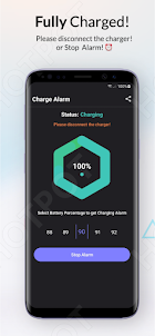 Charge Alarm - Utility App