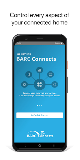 Android application BARC Connects screenshort