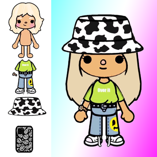 Девочка тока бока распечатать бесплатно Toca Boca Clothes Ideas - Apps on Google Play