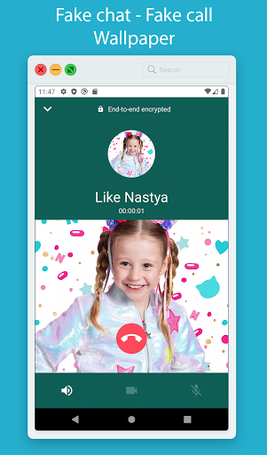 Fake Call Like Nastya