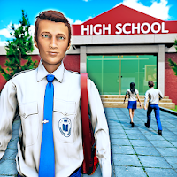 Virtual High School Life Simulator Fun School Game