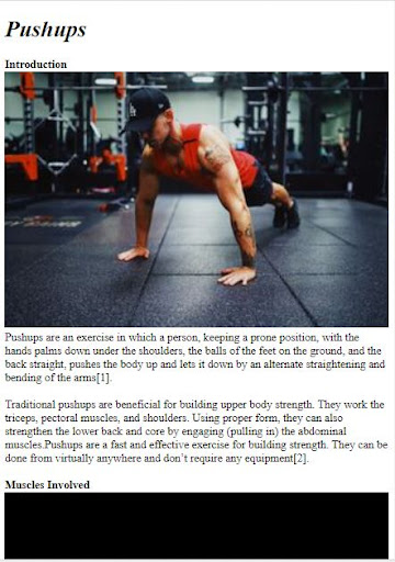 Push Ups Muscles Exercise Tips