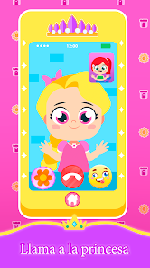 Captura de Pantalla 2 Teléfono de Princesa Rapunzel android
