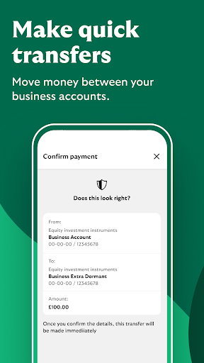 Screenshot of Lloyds Business Banking app