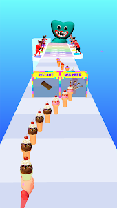 Ice Cream Stack Spiele Runner