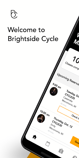 Android application Brightside Cycle screenshort