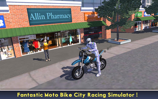 Power Racer City Moto Bike SIM 1.5 screenshots 1