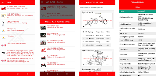 Phụ tùng xe máy Xparts V2 Screen 2