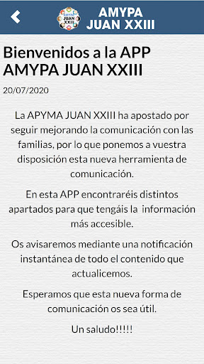 CEIP AMYPA JUAN XXIII Screen 3