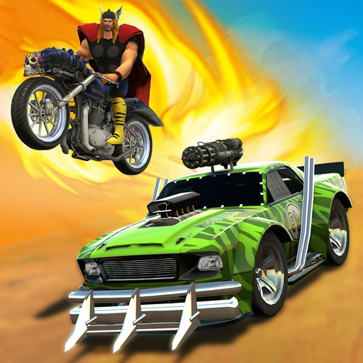 Demolition Derby Car Racing Car Shooting Games