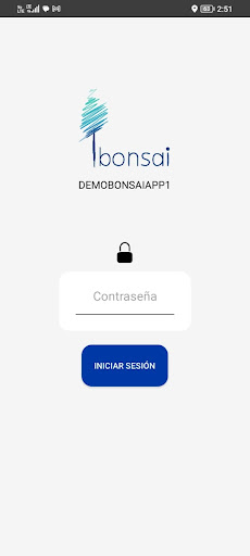 Android application bonsaiPOS screenshort