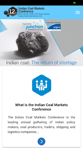 Android application ICMC screenshort