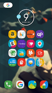 Сугок - Снимак екрана пакета икона