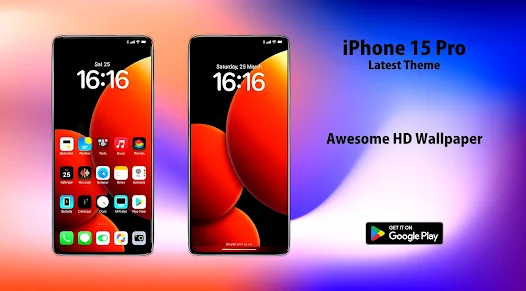 ดาวโหลดและเล่นบนคอมiPhone 15 Pro Theme Wallpaper - LDSpace