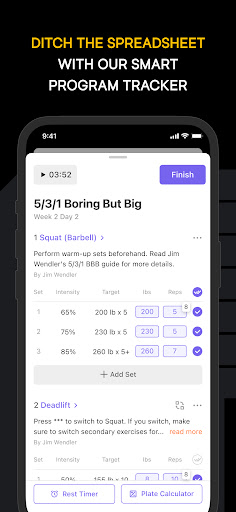 Boostcamp: Gym Workout Planner Screenshot 2 - AppWisp.com