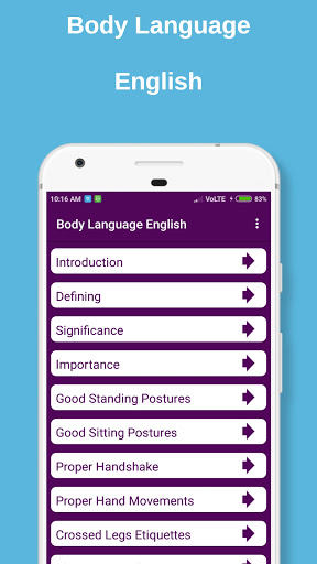 Body Language Screen 2