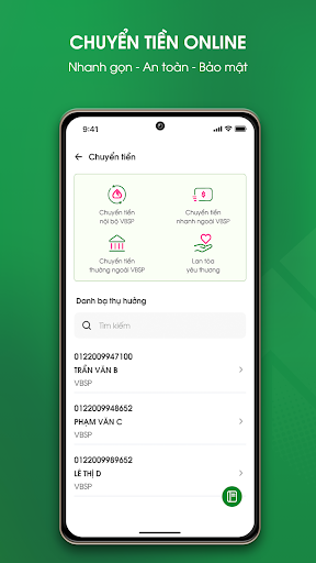 VBSP SmartBanking Screen 3