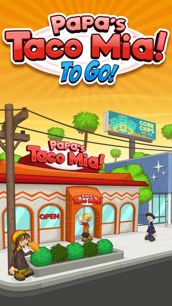 Android application Papa's Taco Mia To Go! screenshort
