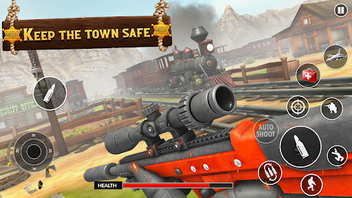 Western Sniper 3D FPS Gun Game