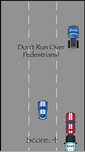 Car Avoid Game Screen 2