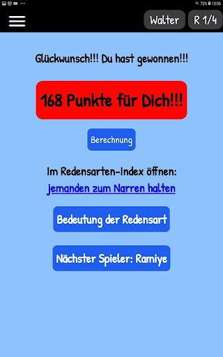 Redensarten-Galgenmännchen Screen 2