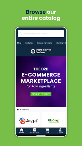Ingredients Online Screen 2