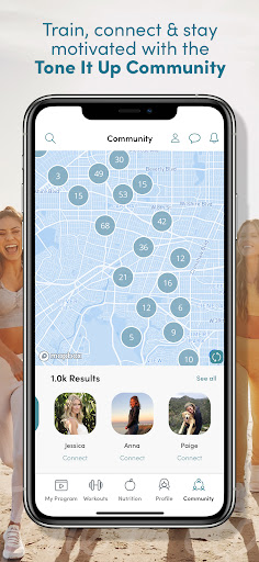 Screenshot of Tone It Up: Fitness App