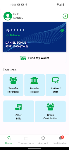 Pinspay Screen 3