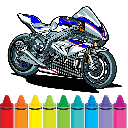 Ninja Motorbike Coloring Pages Descarga en Windows