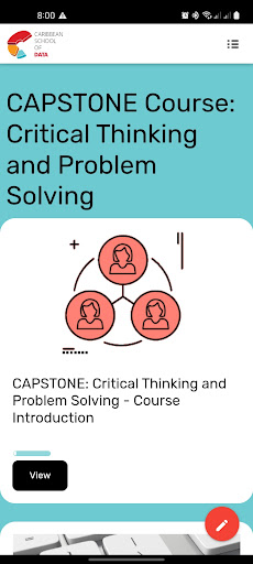 Android application CSOD Capstone 1 screenshort