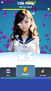 Sexy touch girls: idle clicker