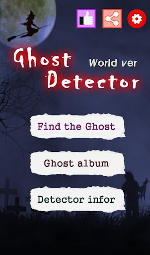Android application Ghost Detector : Ghost Radar, screenshort