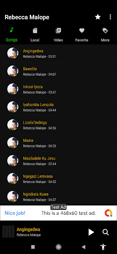 Rebecca Malope MP3 Songs Screen 2