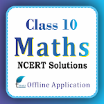 Cover Image of Baixar Class 10 Maths Solutions App  APK