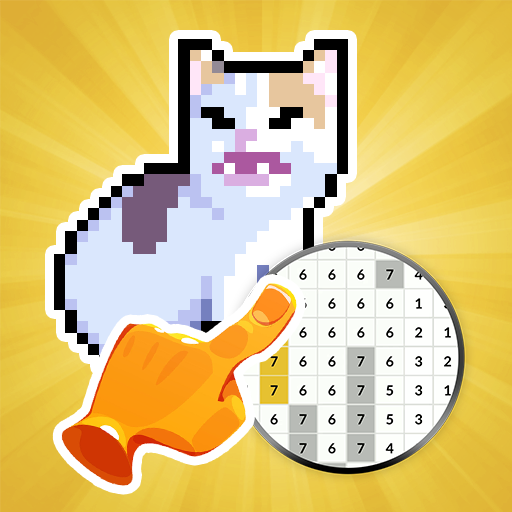 Meme Cats Color By Number logo