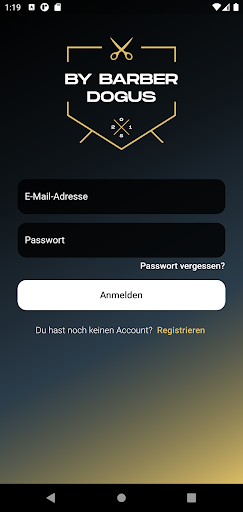 Android application Barber Dogus screenshort