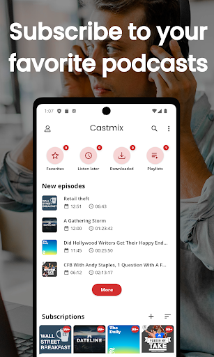Podcast & Radio - Castmix - Music & Audio - apps