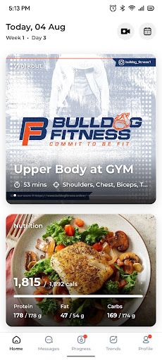 Bulldog Fitness Screen 2